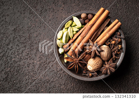 Christmas spices for mulled wine Christmas spices for mulled wine 132341310