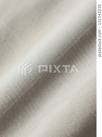 Light Beige and Brown Fabric Texture with Subtle Gradient 132342038