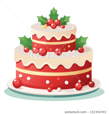 Cake illustration 132342441