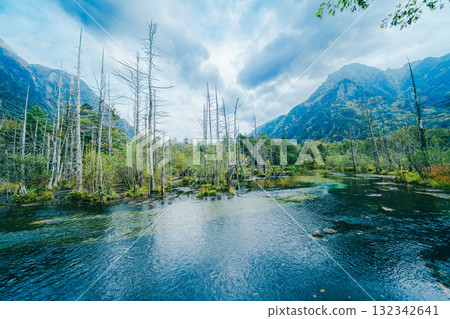 Beautiful scenery of Kamikochi Beautiful scenery of Kamikochi 132342641