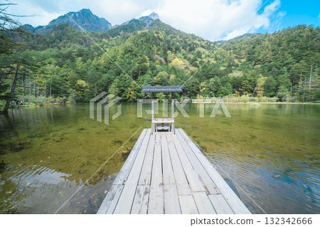Beautiful scenery of Kamikochi Beautiful scenery of Kamikochi 132342666