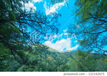 Beautiful scenery of Kamikochi 132342675