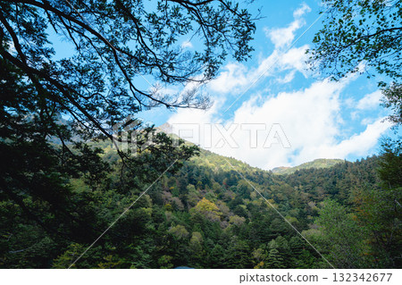 Beautiful scenery of Kamikochi Beautiful scenery of Kamikochi 132342677