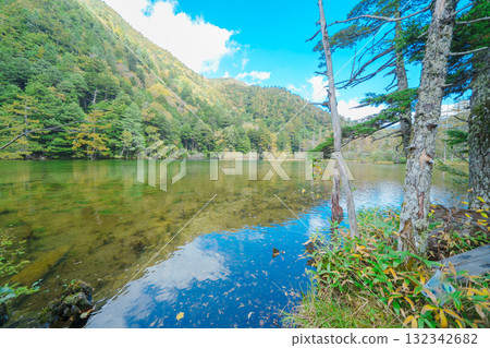 Beautiful scenery of Kamikochi Beautiful scenery of Kamikochi 132342682