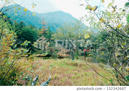 Beautiful scenery of Kamikochi Beautiful scenery of Kamikochi 132342687