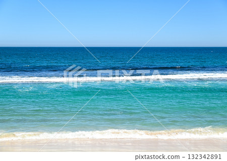 澳洲西海岸珀斯揚切普海灘的美麗景色 132342891