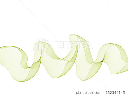 Expressive olive-green wavy line creating a rich and modern background design. Eps 10 Expressive olive-green wavy line creating a rich and modern background design. Eps 10 132344145