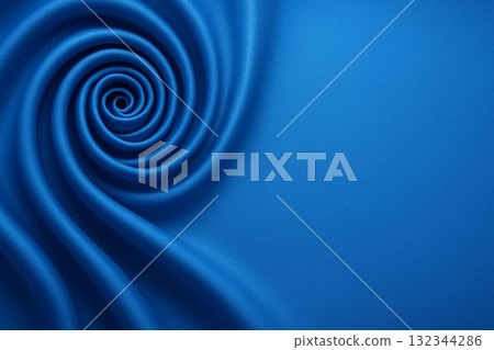 Rose image wave background material 132344286