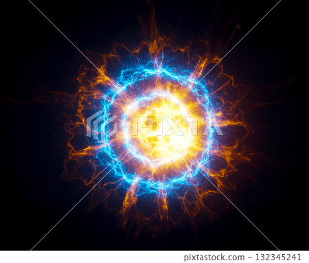 核融合反應的圖示 核融合反應的圖示 132345241