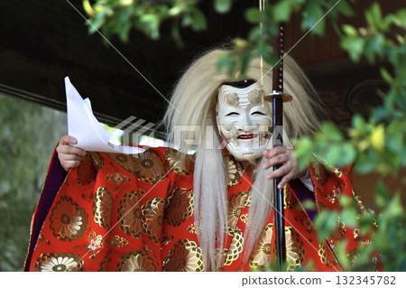 神社祭神樂舞 神社祭神樂舞 132345782