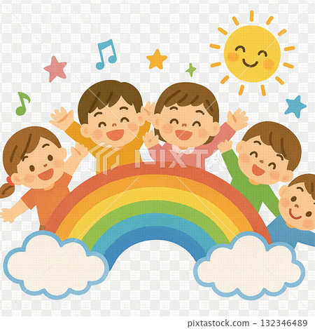 騎著彩虹的孩子 132346489