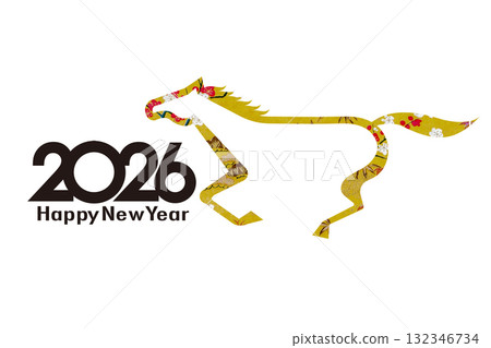 2026年新年賀卡 132346734