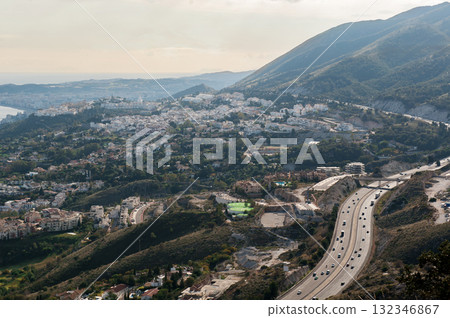 View of the city of Malaga, Andalusia View of the city of Malaga, Andalusia 132346867