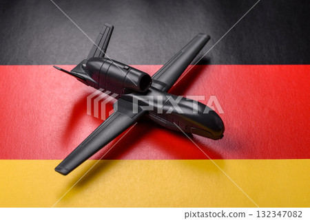 German drone unmanned autonomous technology of espionage and strikes on the enemy, Germany defense 132347082