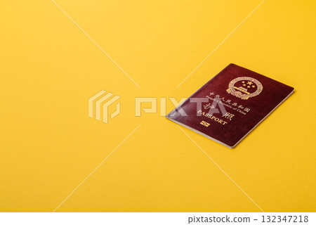 China Citizen Passport, Chinese document for global business 132347218