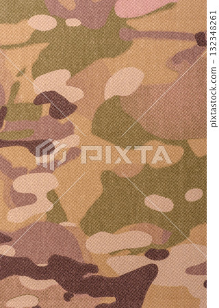 Camouflage background, pattern, military wallpaper, uniform of soldiers. Camouflage background 132348261