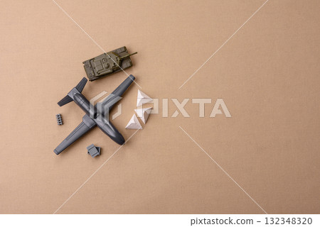 Drone unmanned autonomous technology of strikes on the enemy. Drones as defense against invaders 132348320