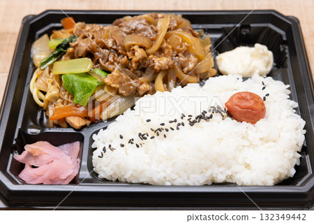 美味烤肉午餐 美味烤肉午餐 132349442