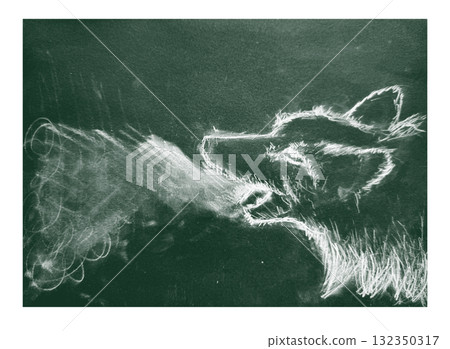 狗/兒童畫(粉筆/小學生) 狗/兒童畫(粉筆/小學生) 132350317