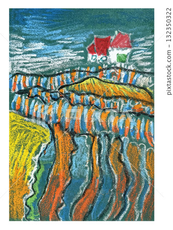 House/Children's Drawing (Picture/Elementary School Student) 132350322