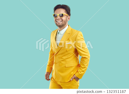 Portrait of handsome stylish young man in sunglasses Portrait of handsome stylish young man in sunglasses 132351187