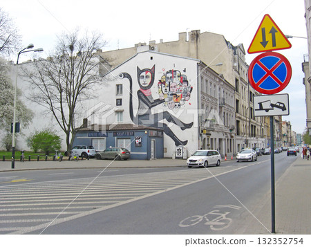 Beautiful architecture of Lodz. Buildings in the Polish city of Lodz Beautiful architecture of Lodz. Buildings in the Polish city of Lodz 132352754