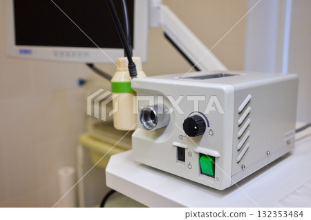 Medical Equipment Featuring Connection Ports Along with Tubing for Various Applications Medical Equipment Featuring Connection Ports Along with Tubing for Various Applications 132353484