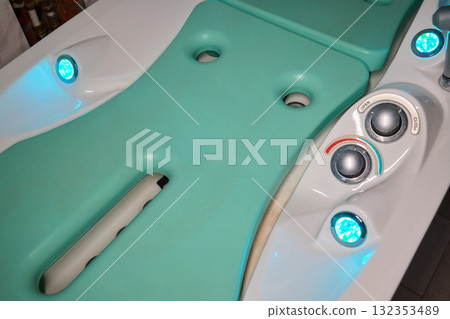 Introducing the Modern Hydrotherapy Spa Pod, designed with Relaxing LED Lights for tranquility Introducing the Modern Hydrotherapy Spa Pod, designed with Relaxing LED Lights for tranquility 132353489