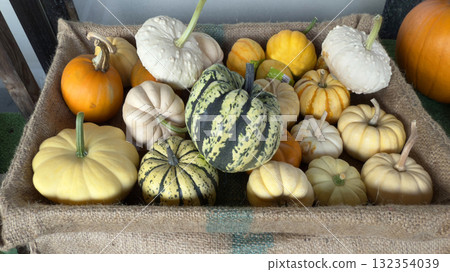 Halloween pumpkin image material 132354039