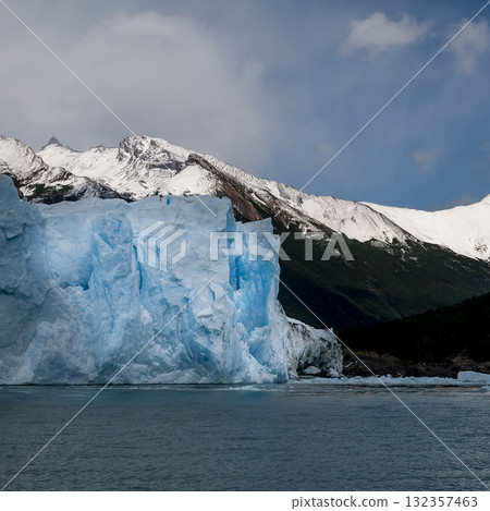 Perito Moreno Glacier, Los Glaciares National Park, Santa Cruz Province, Patagonia Argentina. 132357463