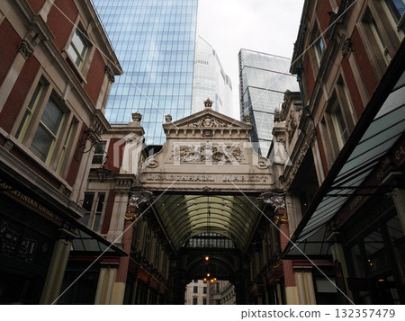 Leadenhall Market, London Leadenhall Market, London 132357479