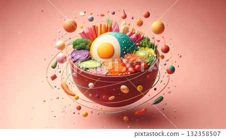 Tiny Yummy Clay World: Realistic Cute Food 3D Art 132358507