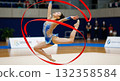 Rhythmic Gymnastics Ribbon 132358584