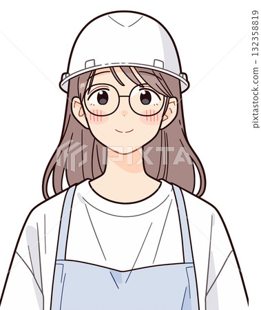 生產現場的女孩 132358819