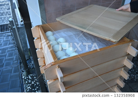 草津溫泉 溫泉饅頭 草津溫泉 溫泉饅頭 132358908