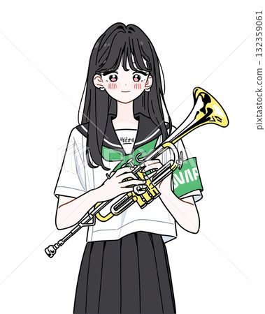 Brass band girls 132359061