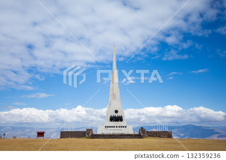 Commemorative obelisk that represents the Battle of Ayacucho in the Pampa de la Quinoa. 132359236