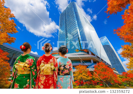 New Man Takanawa in front of Takanawa Gateway Station 132359272