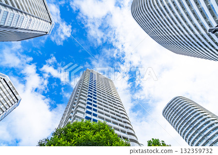 High rise apartment 132359732