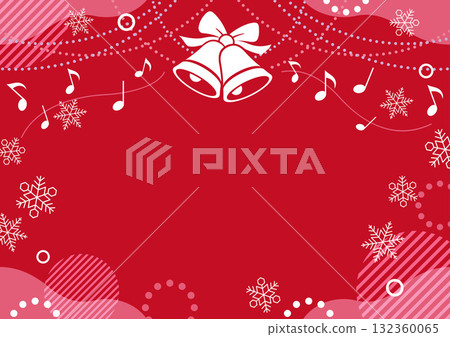 Christmas background illustration with text space Christmas background illustration with text space 132360065