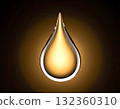 golden water droplets 132360310