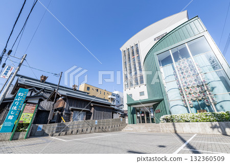 秋田縣秋田市秋田市民俗藝術中心(Neburi Nagashikan)天氣晴朗 秋田縣秋田市秋田市民俗藝術中心(Neburi Nagashikan)天氣晴朗 132360509