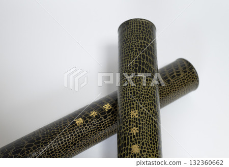 Two intersecting diploma tubes Two intersecting diploma tubes 132360662