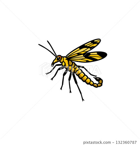 Insect Vector Icon 132360787