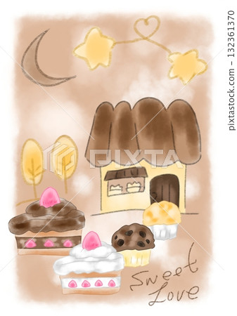 巧克力屋和甜點 巧克力屋和甜點 132361370