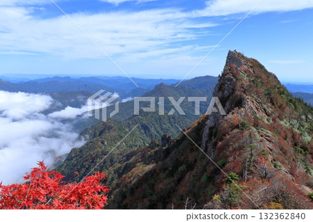 石鎚山：秋季賞楓健行之旅（愛媛縣，日本百座名山之一） 132362840