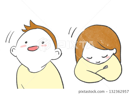 Nodding child 132362957