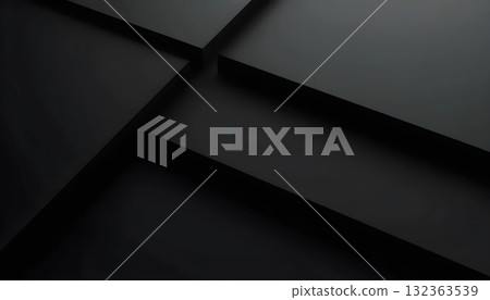 Layers of Shadow and Structure in Minimal Black Geometry Layers of Shadow and Structure in Minimal Black Geometry 132363539