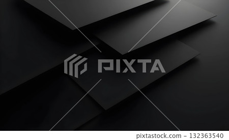 Modern Abstract Overlapping Shapes with Elegant Dark Design Modern Abstract Overlapping Shapes with Elegant Dark Design 132363540