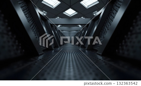 Elegant Minimalism Through Intersecting Matte Black Layers Elegant Minimalism Through Intersecting Matte Black Layers 132363542